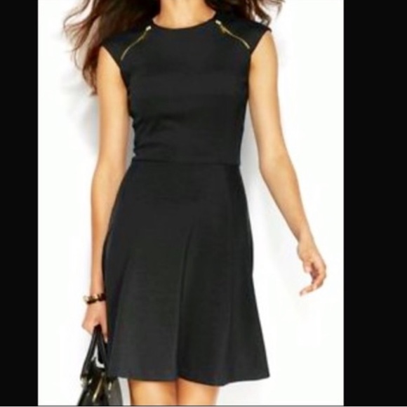 NWT MICHAEL KORS* Cap Sleeve Fit and Flare - Picture 3 of 12